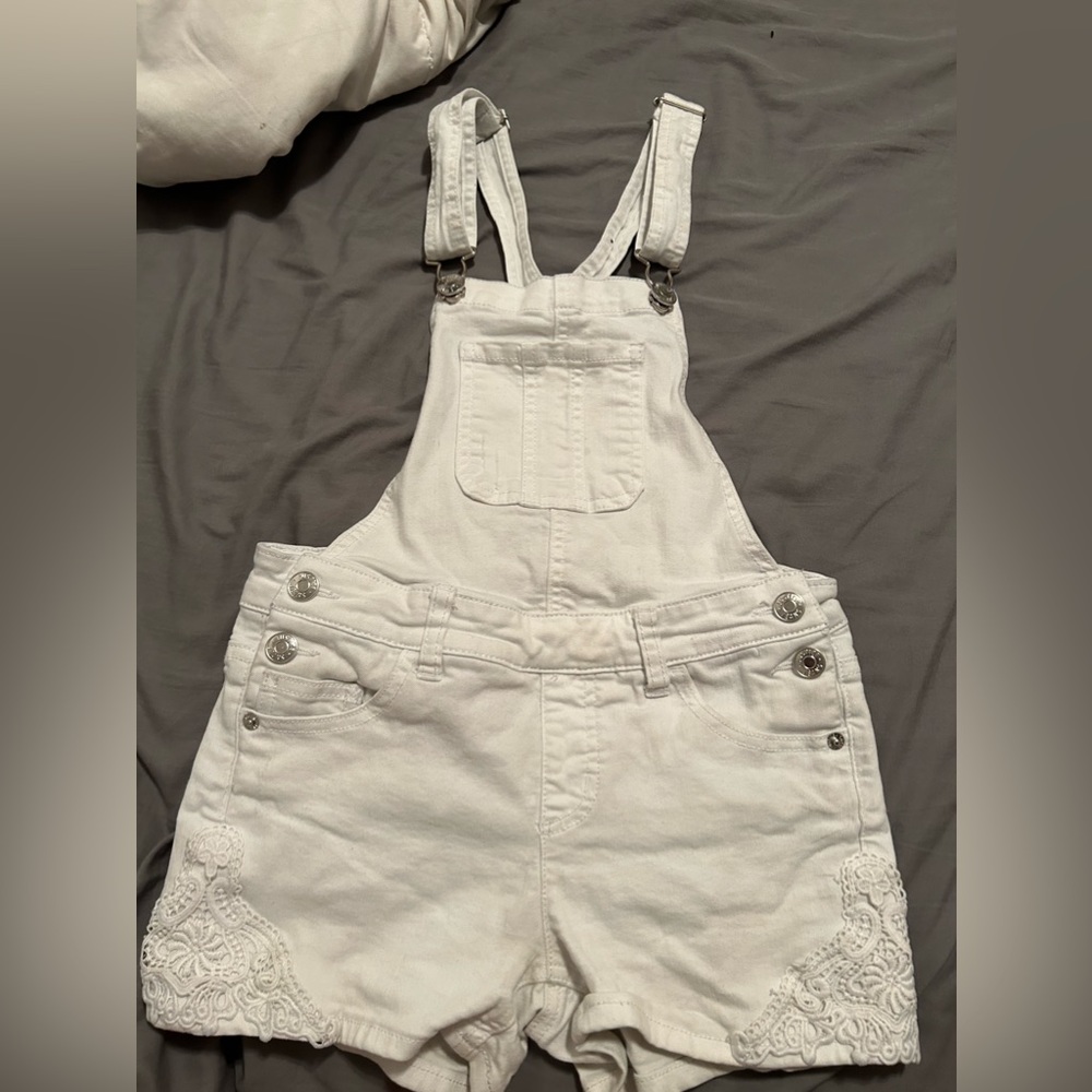 Girls overall shorts
